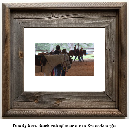 family horseback riding near me in Evans, Georgia